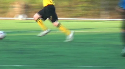 Soccer game passing V3 - HD Stock Footage 511622