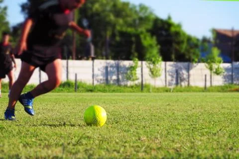 Soccer game Stock Photos