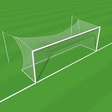 Soccer Goal 3D Model
