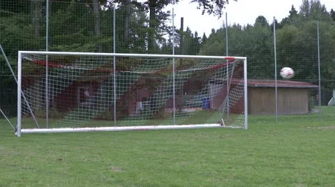Soccer goal Stock Footage 54951841