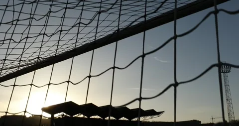 Soccer goal  Stock Footage 332174213