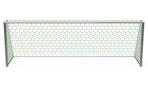 The soccer goal Stock Illustration