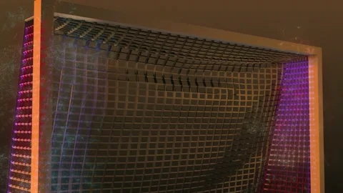 Soccer Goal post Stock Footage 196734750