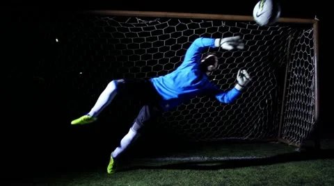 Soccer Goalkeeper Video stock 20632820