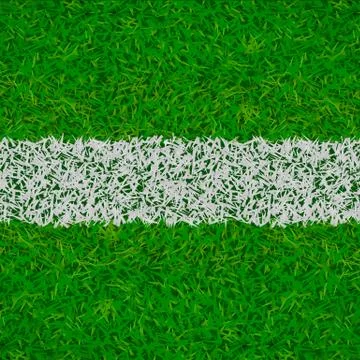 Soccer grass background Stock Illustration
