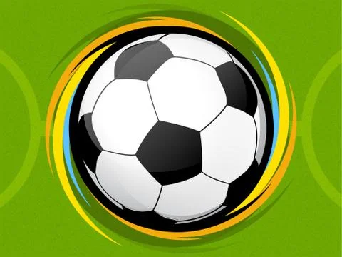 Soccer icon Stock Illustration