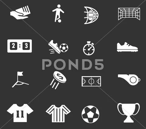 Soccer Icons Set