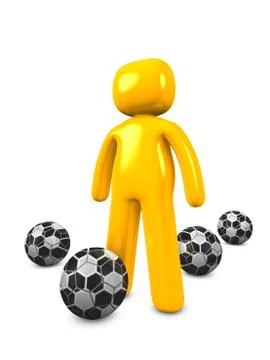 Soccer Illustrazione stock