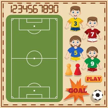 Soccer. Stock Illustration