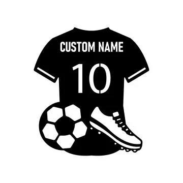 Soccer jersey design vector Stock Illustration