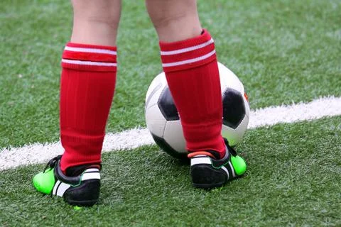 Soccer kid Stock Photos