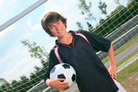 Soccer kid Stock-Fotos