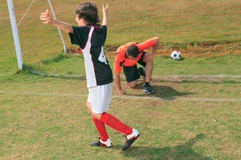 Soccer kid 스톡 사진
