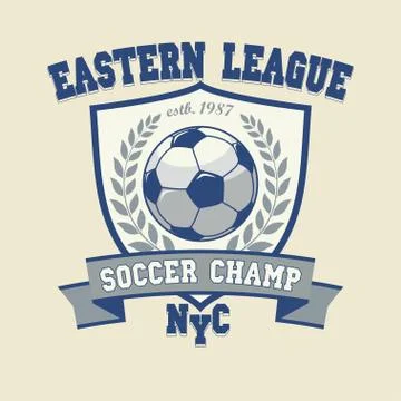 Soccer logo Stock Illustration