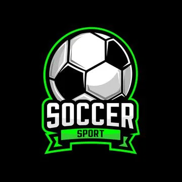 SOCCER LOGO Stock Illustration