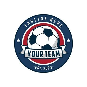 Soccer Logo Illustrazione stock