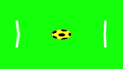 Soccer Looping on Chroma Key for Compositing Video stock 337099478