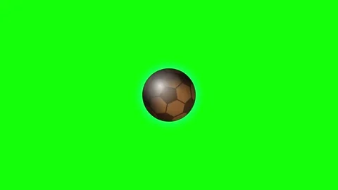 Soccer Looping on Green Screen Chroma Key Background Vídeos de archivo 336956800