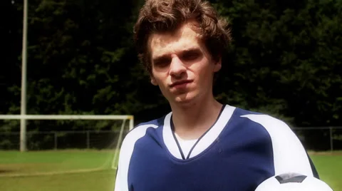 Soccer man Stock Footage 27500439