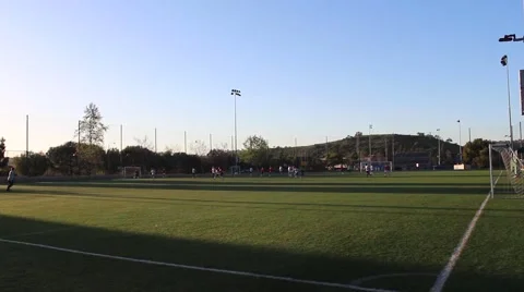 Soccer Match Stock Footage 48878810