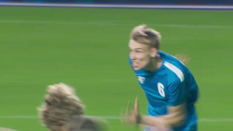 Soccer match Game Vídeo Stock 222993690