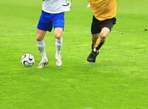 Soccer match Stock Photos