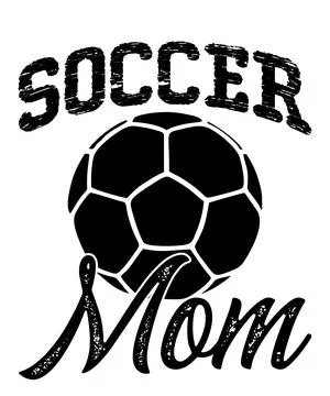 Soccer Mom Stock Illustration