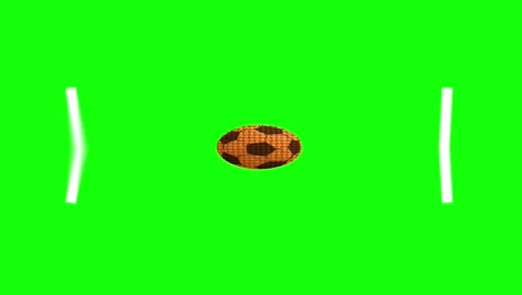 Soccer Motion with Ball on Green Screen Chroma Key Background 스톡 동영상 339327886