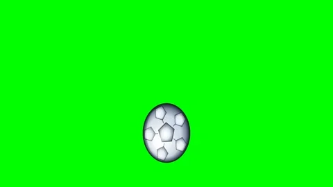 Soccer Motion with Ball Isolated Green Screen Stock Video Stock Footage 336960376