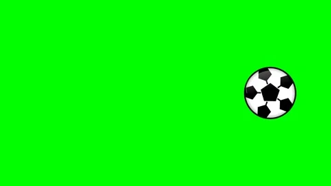 Soccer Motion on Chroma Key for Compositing Video stock 336958953