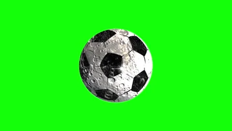 Soccer Motion on Green Screen Chroma Key Background Stock Footage 339326292