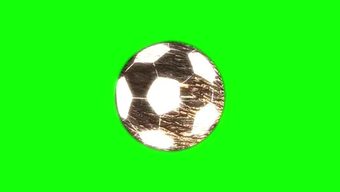 Soccer Motion on Green Screen Chroma Key Background Stock Footage 339327847