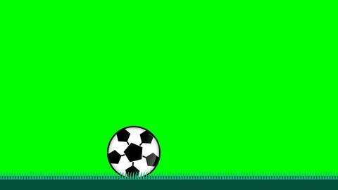 Soccer Motion Isolated Green Screen Stock Video Video stock 336959010