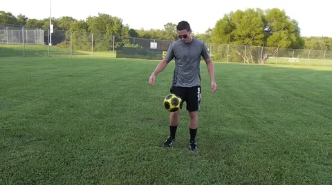 Soccer move. Stock Footage 41213355