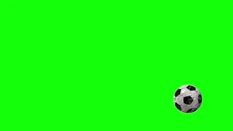 Soccer Moving with Ball on Chroma Key for Compositing Stock Footage 339326330