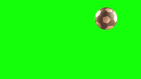 Soccer Moving on Chroma Key for Compositing Stock Footage 337052241