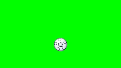 Soccer Moving - Chroma Key Green Screen Footage Video stock 336960304