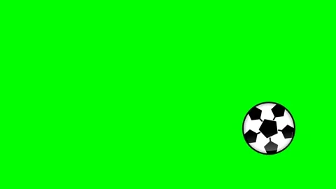 Soccer Moving Isolated Green Screen Stock Video Video stock 336959018