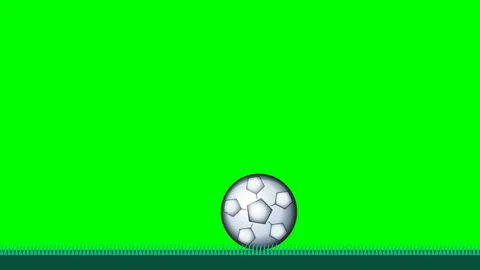 Soccer Moving Isolated Green Screen Stock Video Video stock 336960286