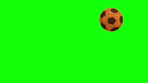Soccer Moving Isolated Green Screen Stock Video Stock Footage 339327924