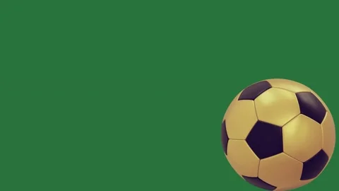 Soccer Moving Transparent Background Animation Stock Footage 338017849