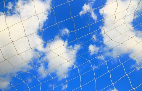 Soccer net Foto stock