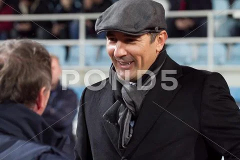Soccer or Football. Manager Igor Stimac. Stock Photos
