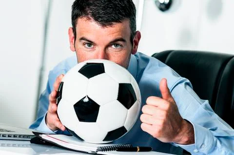 Soccer passion Stock Photos