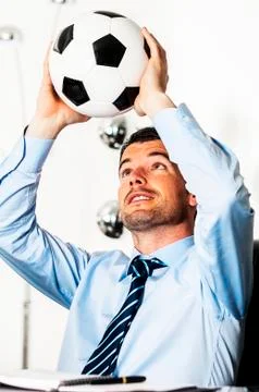 Soccer passion Stock Photos