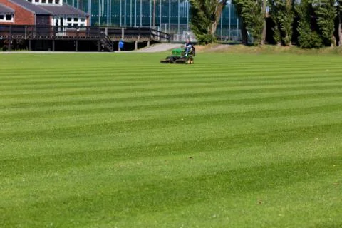 Soccer pitch Stock Photos