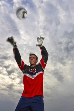 Soccer Player In Action Stock Photos
