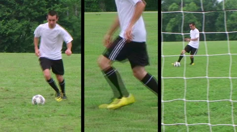 Soccer Player Composite 動画素材 1076570