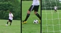Soccer Player Composite HD Footage
