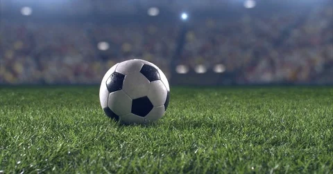 Soccer player in dramatic play during a soccer game Stock Footage 77544939
